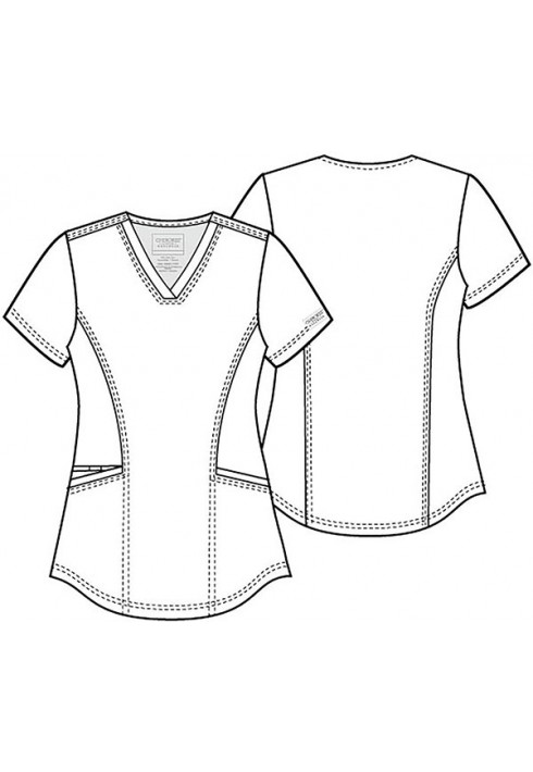 Revolution – WW612P – Petite V-Neck Top