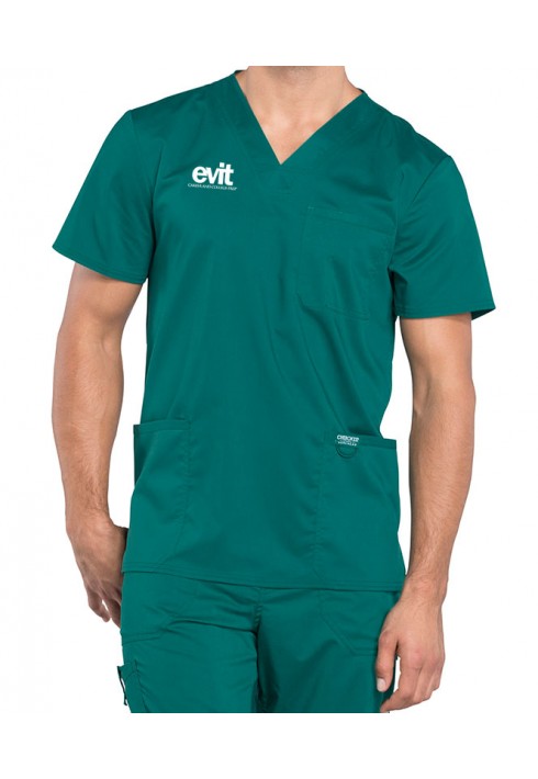 EVIT – WW670 – Men’s V-Neck Top - Hunter