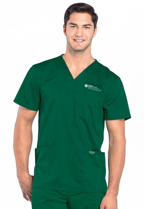 SCC Pharmacy – Revolution - WW670 - Men’s V-Neck Top - HunterHunter