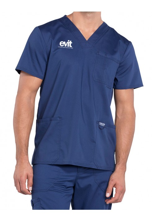 EVIT – WW670 – Men’s V-Neck Top - Navy