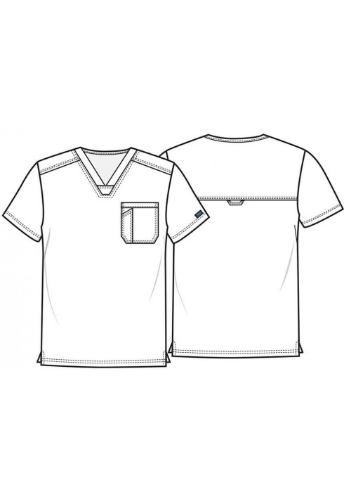 Adelante – Revolution WW690 - Men's Tuckable V-Neck Top