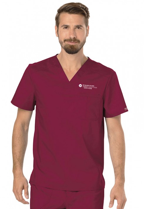 Rio Salado - Revolution – WW690 - Men's V-Neck Top - Wine