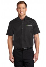 Contexture New Hire – Port Authority – S508 – Men’s Short Sleeve Shirt - Black
