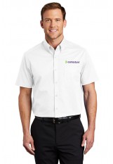 Contexture New Hire – Port Authority – S508 – Men’s Short Sleeve Shirt - White