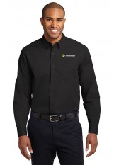 Contexture New Hire – Port Authority – S608 – Men’s Long Sleeve Shirt - Black
