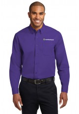 Contexture New Hire – Port Authority – S608 – Men’s Long Sleeve Shirt - Purple