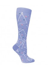 Prestige – 386 - 12" Premium Knit Compression Socks – Constellation Periwinkle