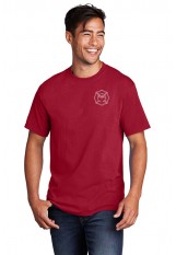 PVCC Fire Science T-Shirts - PC54 - Red