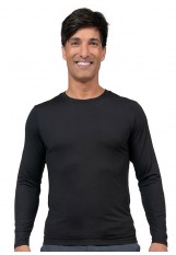 Ava Therese – 1144 – Men’s Thomas Brushed Knit Tee - Black
