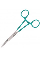 Prestige – 504 - 5.5" ColorMate™ Kelly Forceps - Teal