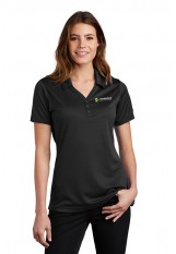Contexture New Hire – SportTek – LST680 - Ladies Micro-Mesh Polo - Black