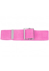 Prestige – Cotton Gait Transfer Belt (Metal Buckle) - Hot Pink