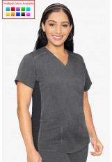 Touch by Med Couture – 7459 - V-Neck Shirttail Top