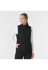 Wink Layers – 8277 – Quilted Scrub Vest – Black