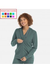 Focus by Maevn – 90301 – Hooded Zip Front Jacket