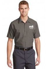 EVIT – SP24 – Red Kap Short Sleeve Industrial Shirt - HVACR