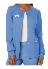 EVIT – WW310 – Women’s Snap Front Jacket - Ciel
