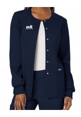 EVIT – WW310 – Women’s Snap Front Jacket - Navy