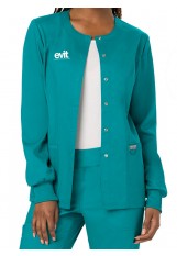 EVIT – WW310 – Women’s Snap Front Jacket - Teal