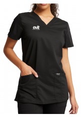 EVIT – WW620 – Women’s V-Neck Top - Black