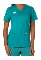 EVIT – WW620 – Women’s V-Neck Top - Teal