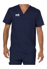 EVIT – WW690 – Men’s Tuckable V-Neck Top - Navy