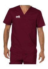 EVIT – WW690 – Men’s Tuckable V-Neck Top - Wine