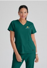 Adelante Refresh Special – Grey’s Stretch GRST011 – Ladies V-Neck Top-Hunter
