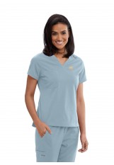 Adelante – Grey’s Stretch GVST028 – Ladies V-Neck Top
