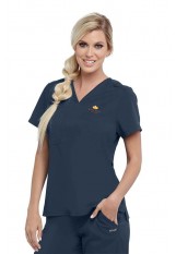 Adelante – Grey’s Stretch GVST028 – Ladies V-Neck Top