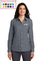 DMG – L658 – Ladies Port Authority SuperPro Oxford Shirt