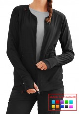Koi Lite – 445 – Clarity Zip Front Jacket