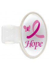 Prestige – S8 - Printed Stethoscope ID Tag - Hope Pink Ribbon/Butterfly
