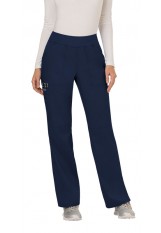 EVIT – WW110 - Women’s Mid Rise Straight Leg Pull-on Pant - Navy