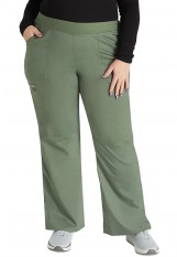EVIT – WW110 - Women’s Mid Rise Straight Leg Pull-on Pant - Olive