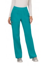 EVIT – WW110 - Women’s Mid Rise Straight Leg Pull-on Pant - Teal