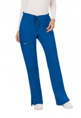 EVIT – WW120 – Women’s Mid Rise Moderate Flare Drawstring Pant - Royal