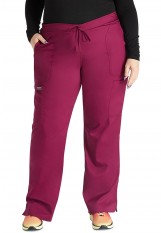 Rio Salado - Revolution – WW120 – Female Mid Rise Moderate Flare Drawstring - Wine
