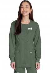 EVIT – WW310 – Women’s Snap Front Jacket - Olive
