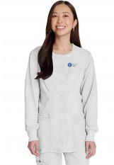 Texas County – WW310 - Snap Front Warm-up Jacket - White