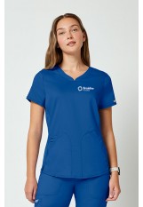Brookline-BSN – Cherokee – WW601 – V-Neck Top