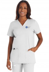 Texas County – WW620 - V-Neck Top - White