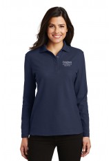 Creighton – L500LS - Port Authority® Ladies Silk Touch™ Long Sleeve Polo