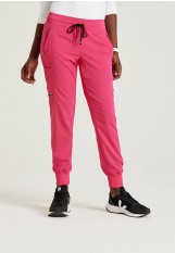 Adelante Refresh Special – Grey’s Stretch GRSP537 – Ladies Jogger Pant - Vibrance Pink