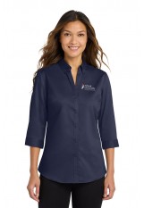 Alliant University – OT – L665 – Ladies ¾ Sleeve Shirt - Navy