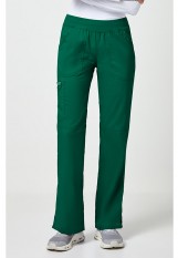 Rio Salado - Revolution – WW110 – Female Mid Rise Straight Leg Pull-on Pant - Hunter