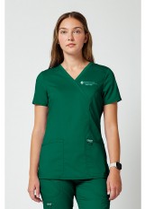 Rio Salado - Revolution – WW610 – Female Mock Wrap Top - Hunter