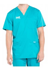 EVIT – WW670 – Men’s V-Neck Top - Teal