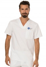 Texas County – WW690 - Men's V-Neck Top - White