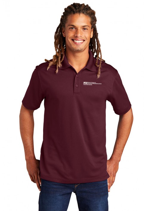 Male ASU Nursing Polo Style Shirt ST680 Apparel Pro Health Care Wear
